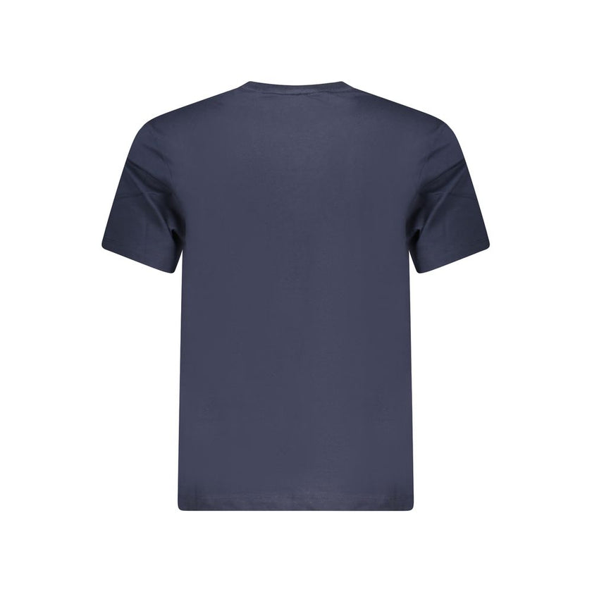 Guess Jeans Blaues Bio-Baumwoll-T-Shirt für Herren