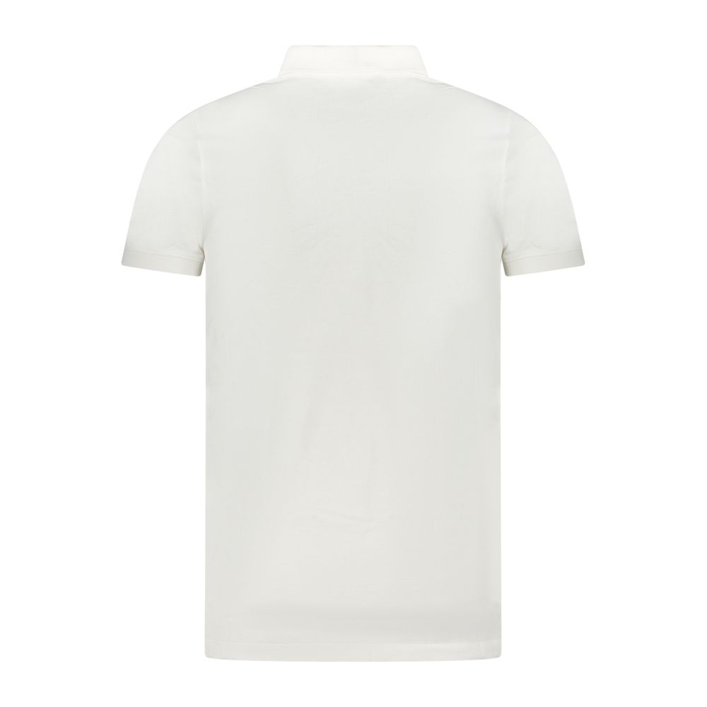 Tommy Hilfiger Men's White Cotton Polo Shirt