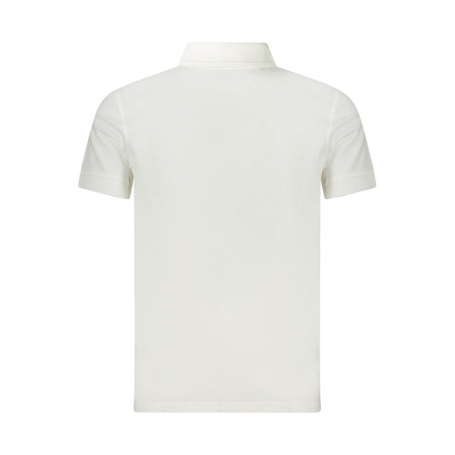 Hugo Boss Bianco Baumwoll-Herrenpoloshirt