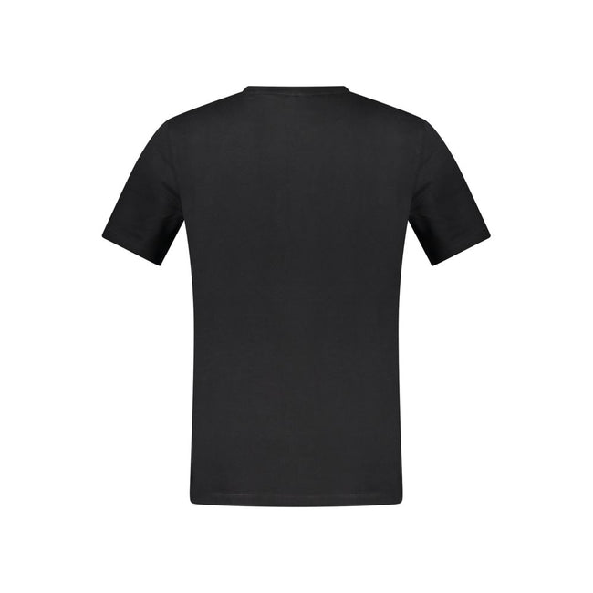 Hugo Boss Schwarzes Baumwoll-T-Shirt für Herren