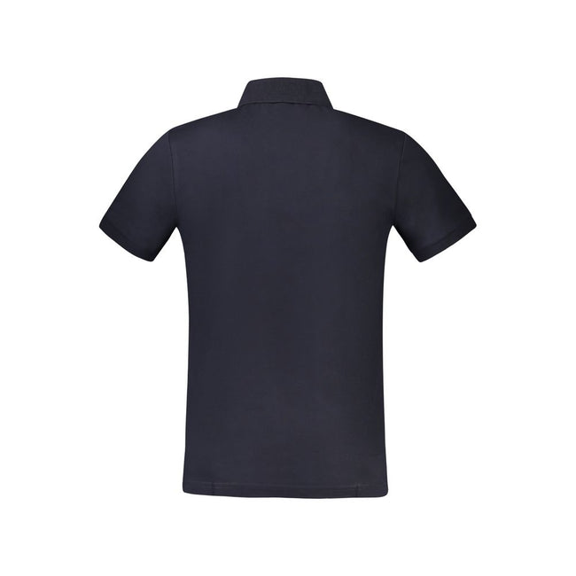 Hugo Boss Blaues Baumwoll-Poloshirt für Herren