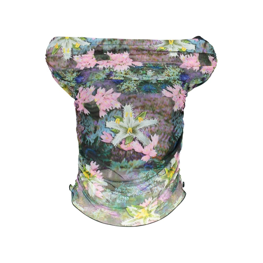 Desigual Verde Baumwoll-T-Shirt für Damen