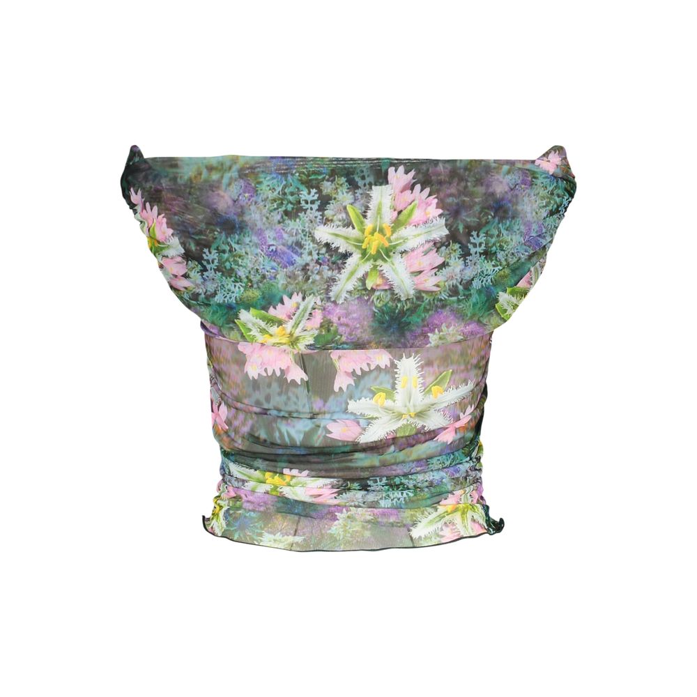Desigual Verde Baumwoll-T-Shirt für Damen