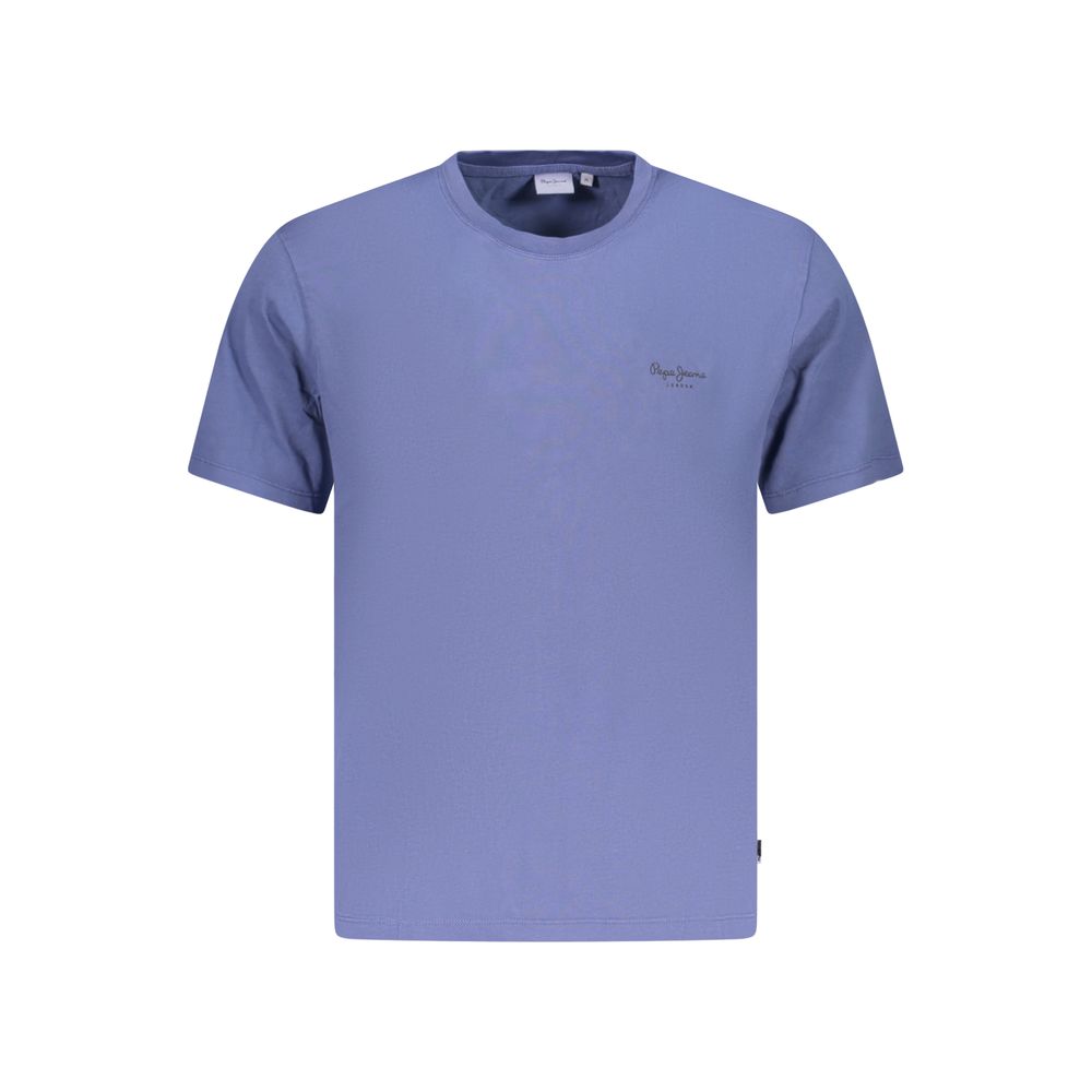 Pepe Jeans Blaues Baumwoll-T-Shirt für Herren