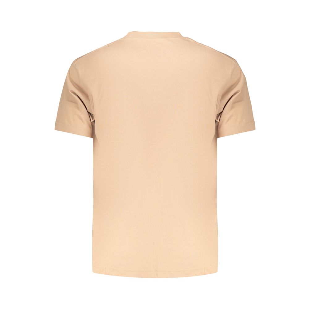 Men's Brown Cotton T-Shirt Vans