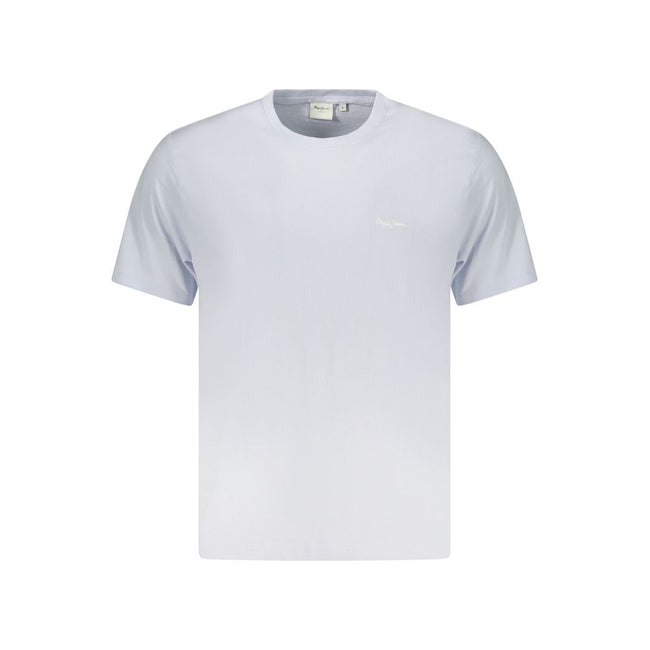 Pepe Jeans Azzurro Baumwoll-T-Shirt für Herren