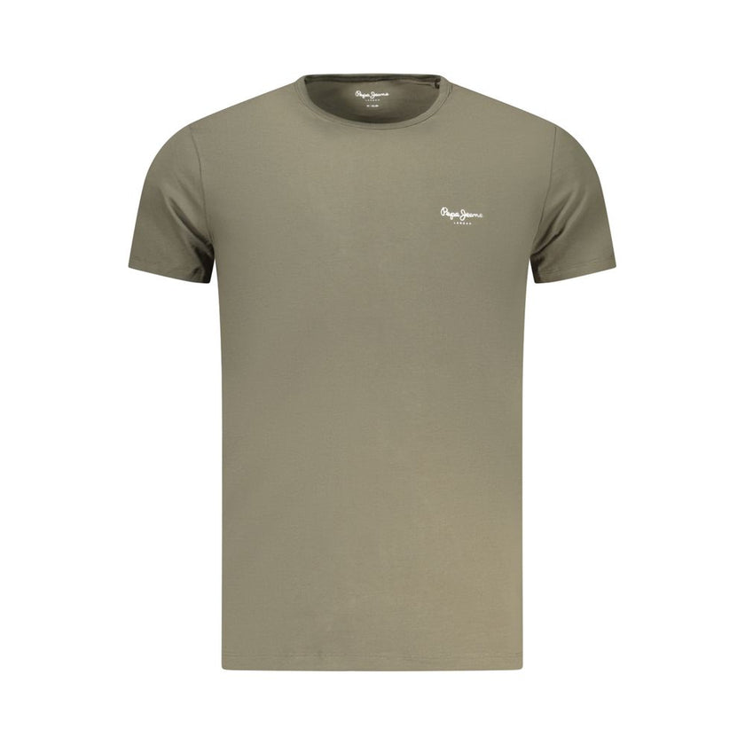Pepe Jeans Herren-T-Shirt aus Verde-Baumwolle