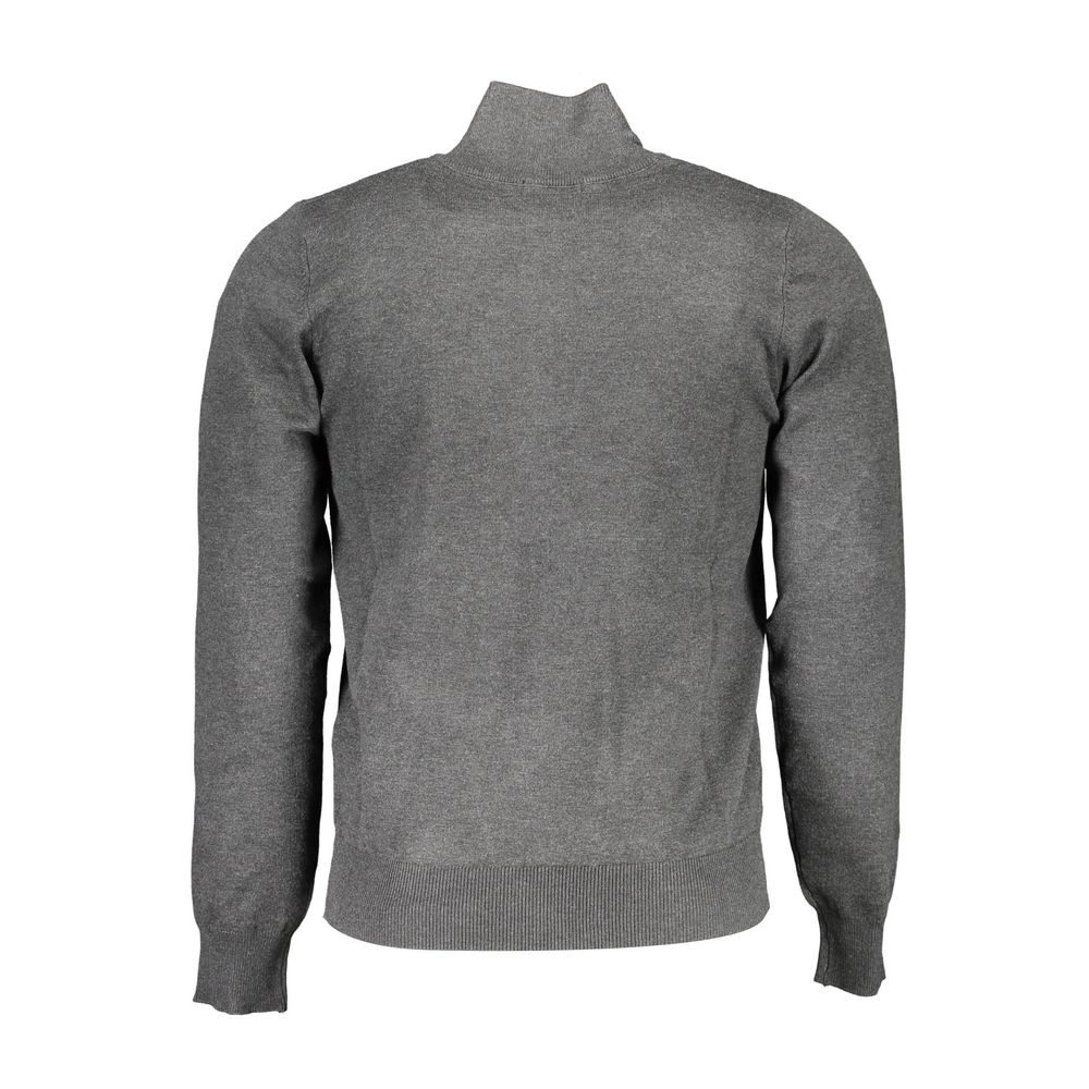 U.S. Grand Polo Graues Sweatshirt aus Nylon