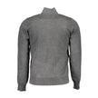 U.S. Grand Polo Graues Sweatshirt aus Nylon