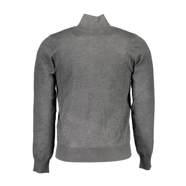 U.S. Grand Polo Graues Sweatshirt aus Nylon