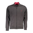 U.S. Grand Polo Grigio Baumwoll-Sweatshirt für Herren