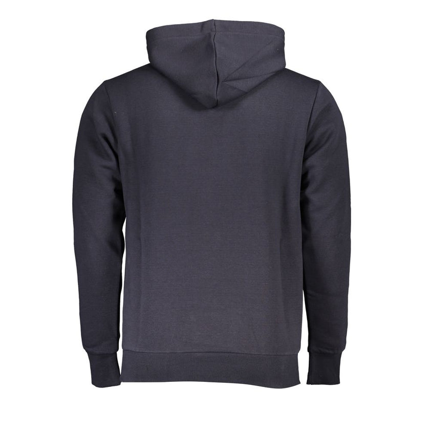 U.S. Grand Polo Blauer Baumwoll-Kapuzenpullover für Herren