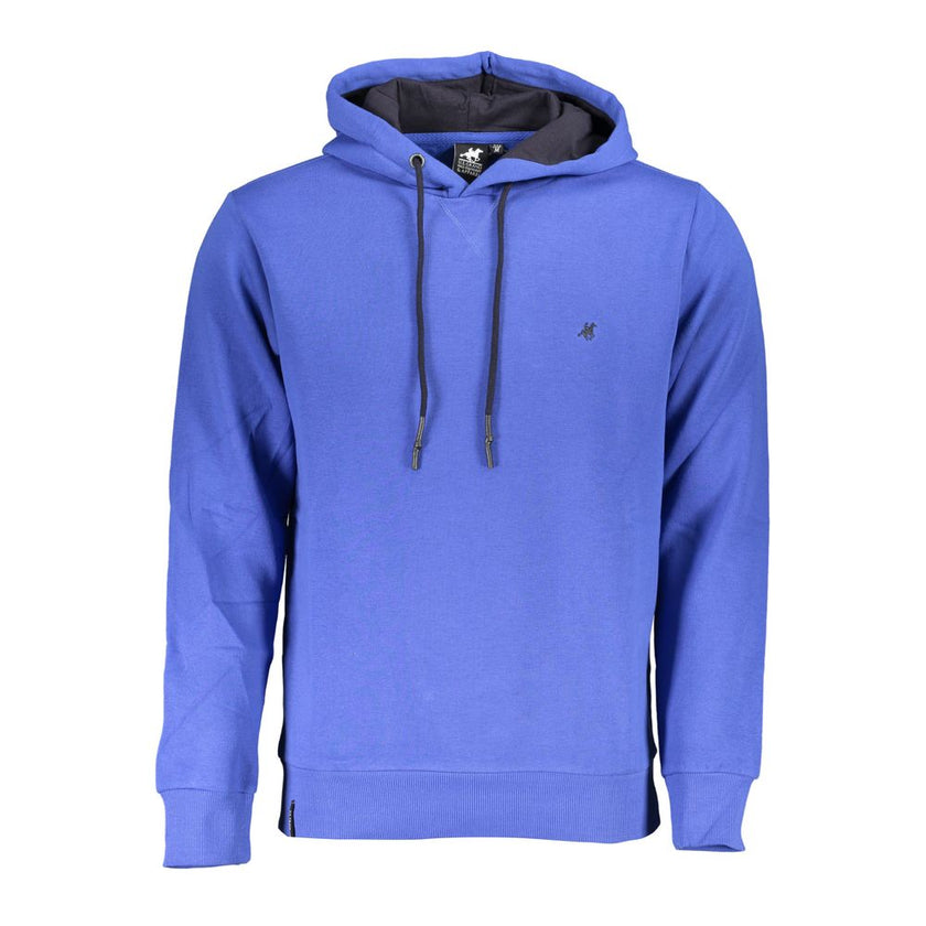 U.S. Grand Polo Blauer Baumwoll-Sweatshirt