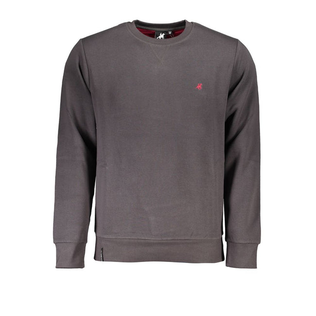 U.S. Grand Polo Grauer Baumwoll-Sweatshirt für Herren
