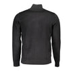 U.S. Grand Polo Schwarzer Herren Cardigan aus Viskose