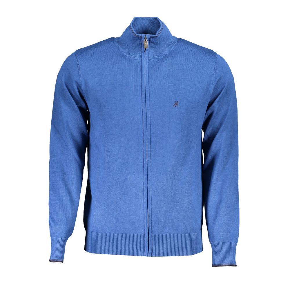 U.S. Grand Polo Schwarzer Herrenpullover aus Viskose