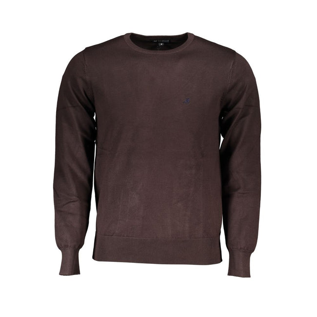 U.S. Grand Polo Marrone Viscosa Herrenpullover