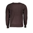 U.S. Grand Polo Marrone Viscosa Herrenpullover