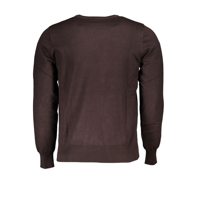 U.S. Grand Polo Marrone Viscosa Herrenpullover