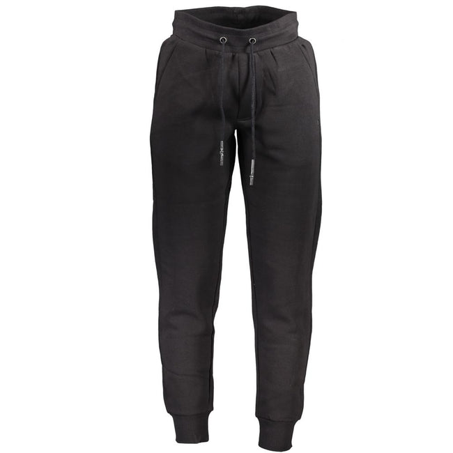 U.S. Grand Polo Schwarze Baumwollhose für Herren