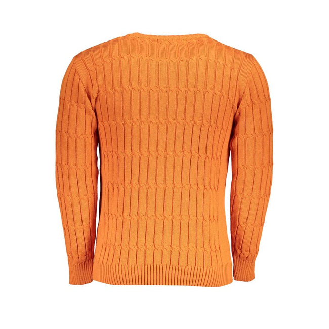 U.S. Grand Polo Orange Fabric Sweatshirt