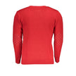 U.S. Grand Polo Roter Herrenpullover aus Acryl