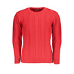 U.S. Grand Polo Roter Herrenpullover aus Acryl