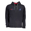 U.S. Grand Polo Blauer Baumwoll-Kapuzenpullover für Herren