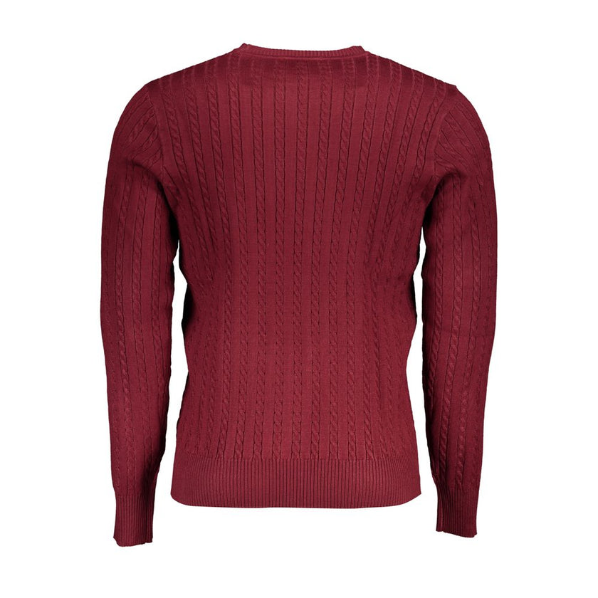 U.S. Grand Polo Rotes Nylon-Sweatshirt