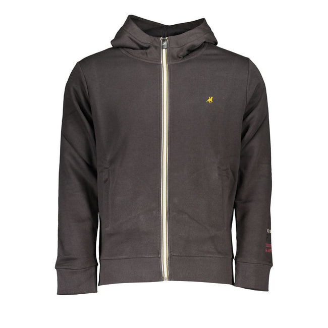 U.S. Grand Polo Grigio Baumwoll-Sweatshirt für Herren