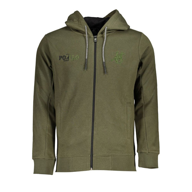 U.S. Grand Polo Herren-Hoodie aus Baumwolle in Verde