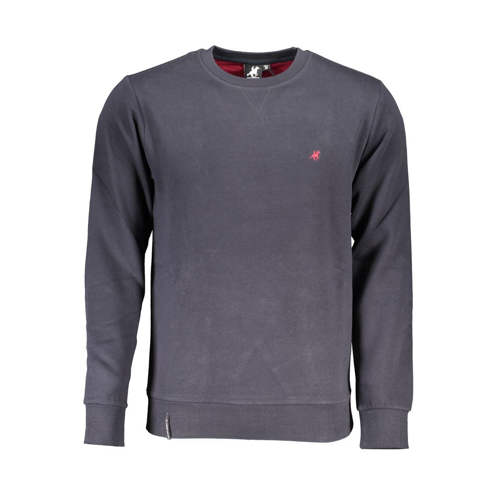 U.S. Grand Polo Blaues Baumwoll-Sweatshirt für Herren
