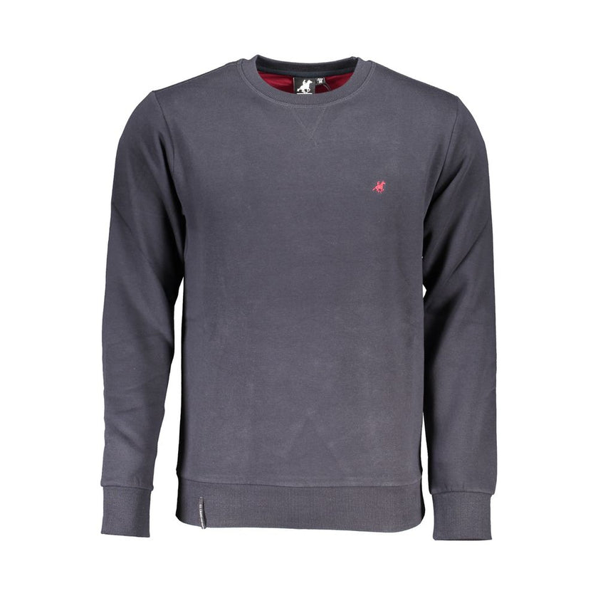 U.S. Grand Polo Blaues Baumwoll-Sweatshirt für Herren