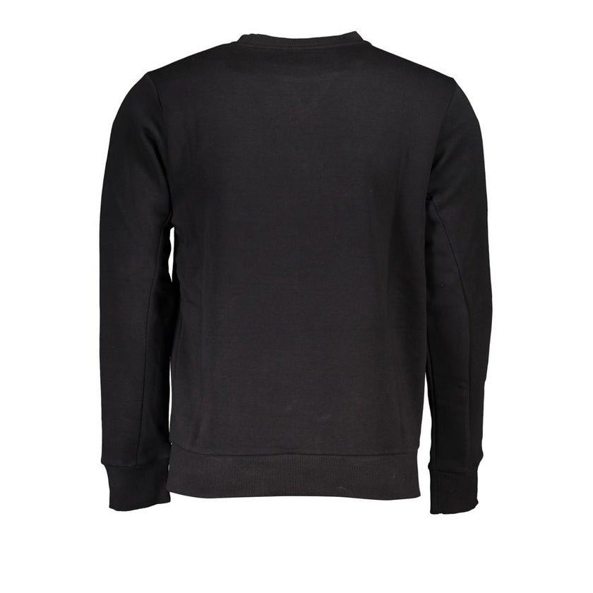 U.S. Grand Polo Schwarzer Baumwoll-Sweatshirt