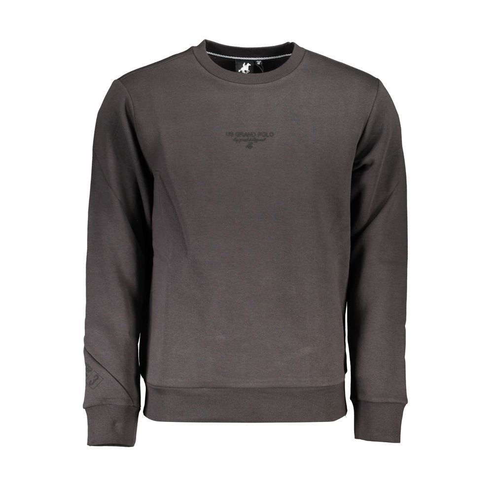 U.S. Grand Polo Grauer Baumwoll-Sweatshirt für Herren