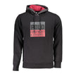 U.S. Grand Polo Schwarzer Baumwoll-Sweatshirt