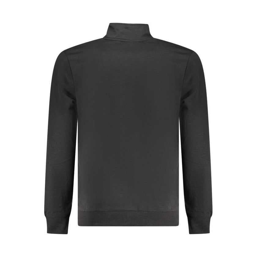 U.S. Grand Polo Schwarzer Baumwoll-Herren-Sweatshirt