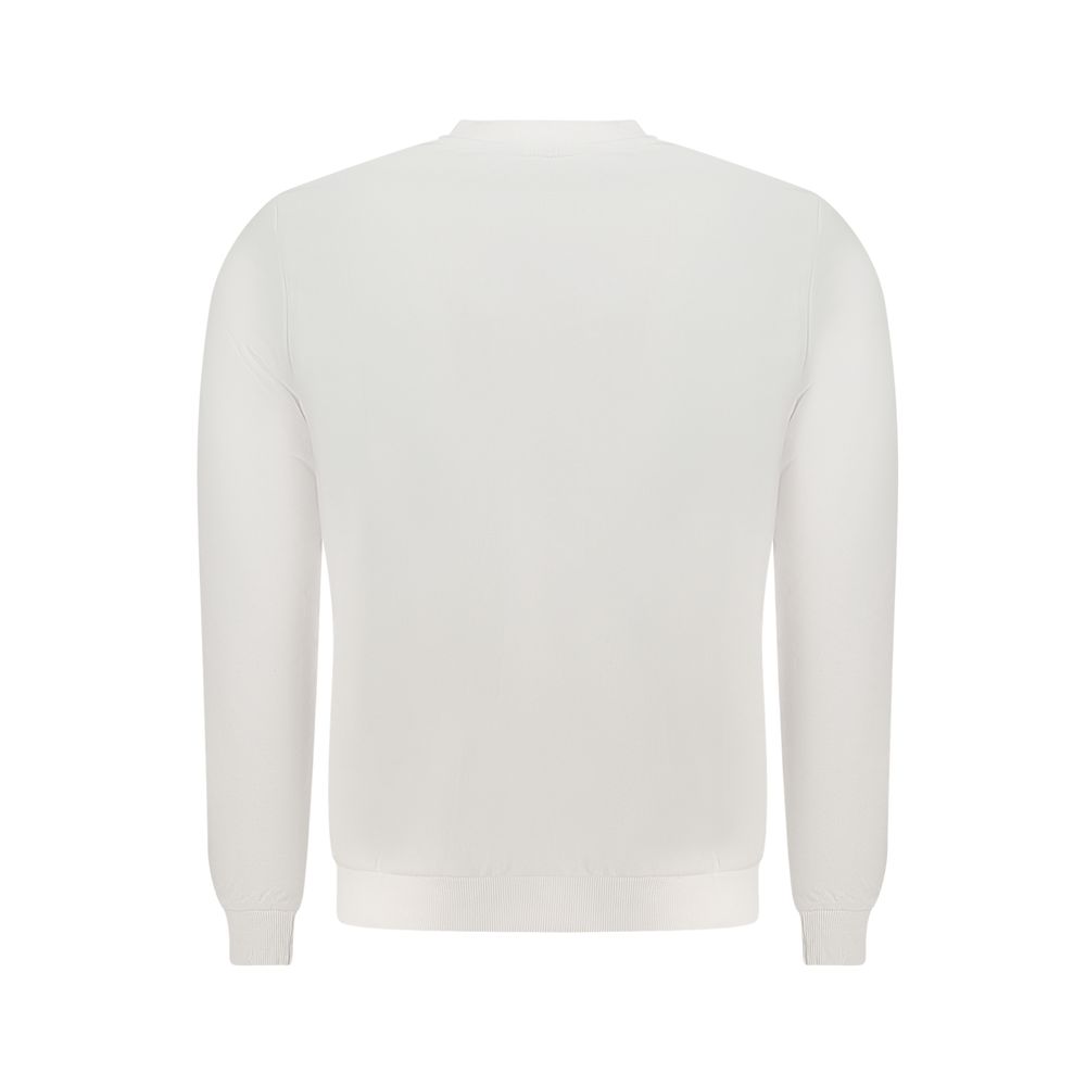 U.S. Grand Polo Weißes Baumwoll-Sweatshirt für Herren