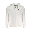 U.S. Grand Polo Weißer Herren-Kapuzenpullover aus Baumwolle