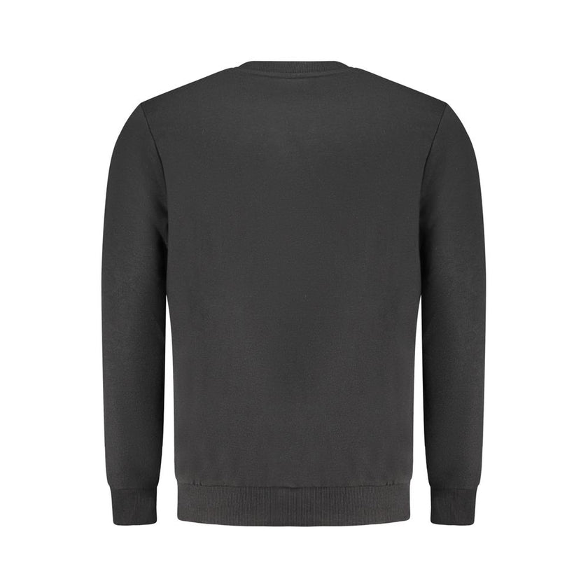 U.S. Grand Polo Schwarzer Baumwoll-Sweatshirt