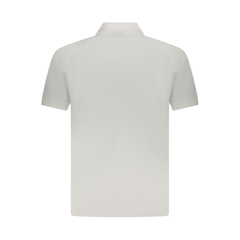 U.S. Grand Polo Weißes Poloshirt aus Baumwolle für Herren