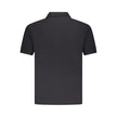 U.S. Grand Polo Schwarzes Baumwoll-Poloshirt für Herren