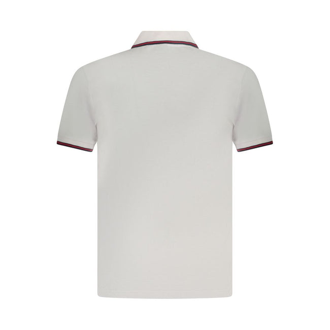 U.S. Grand Polo Weißes Poloshirt aus Baumwolle für Herren