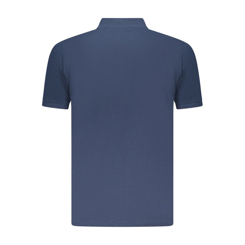 U.S. Grand Polo Blaues Baumwoll-Poloshirt für Herren