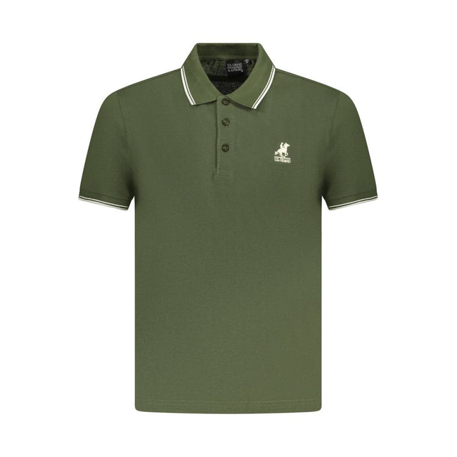 U.S. Grand Polo Verde Baumwoll-Poloshirt für Herren