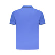 U.S. Grand Polo Blaues Herren-Poloshirt aus Baumwolle