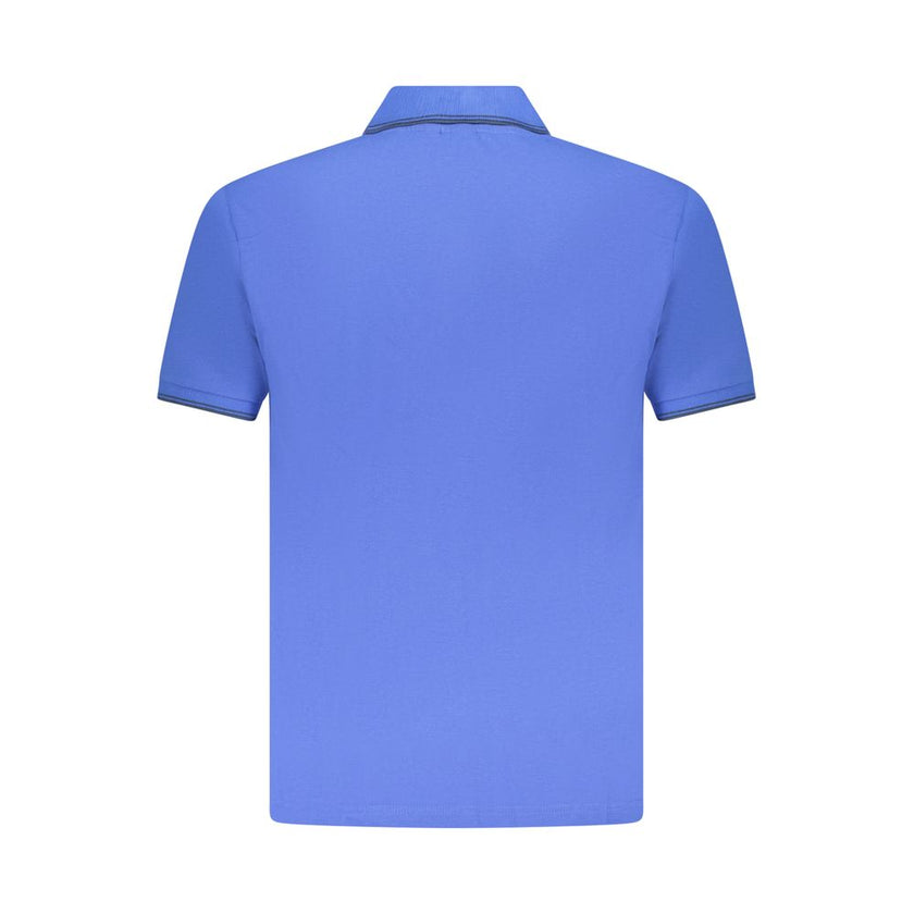 U.S. Grand Polo Blaues Herren-Poloshirt aus Baumwolle