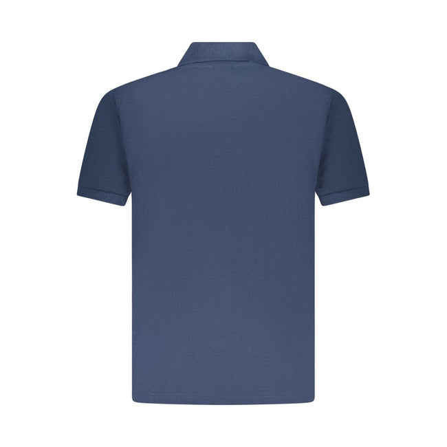 U.S. Grand Polo Blaues Baumwoll-Poloshirt für Herren
