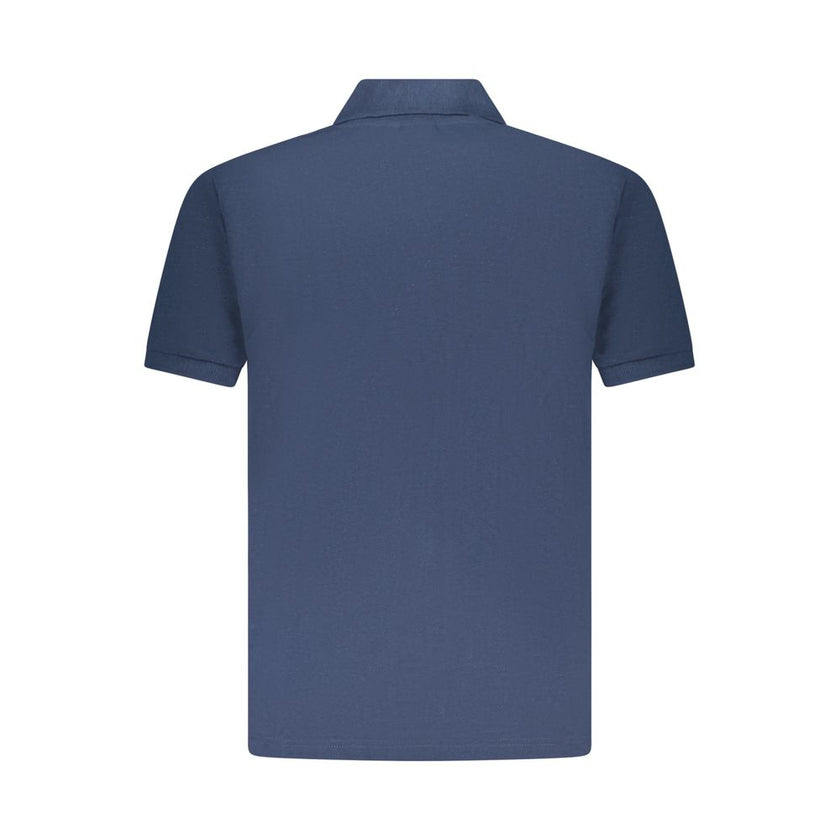 U.S. Grand Polo Blaues Baumwoll-Poloshirt für Herren