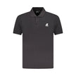 U.S. Grand Polo Schwarzes Herren-Poloshirt aus Baumwolle